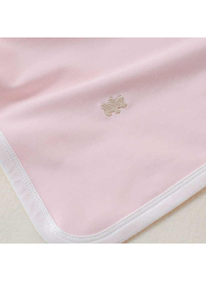 Babydeken zomer roze