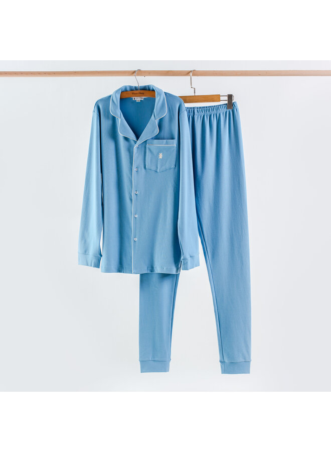 Pyjama denim blauw vrouwen