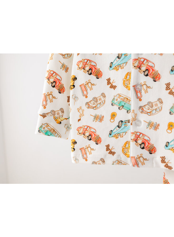 Kids  pyjama vintage cars