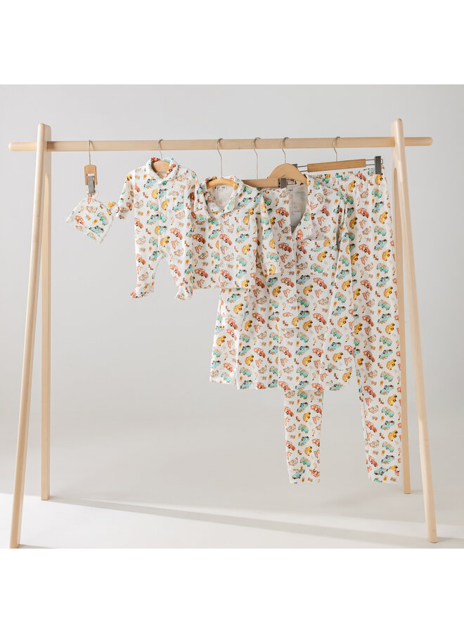 Pyjama vintage cars women