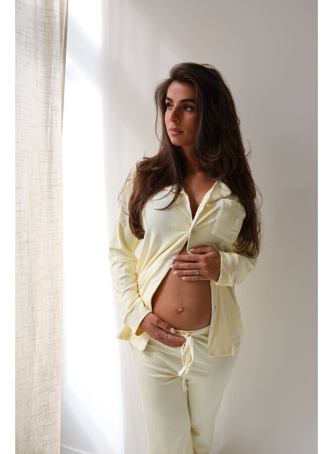 Pyjama butter yellow vrouwen