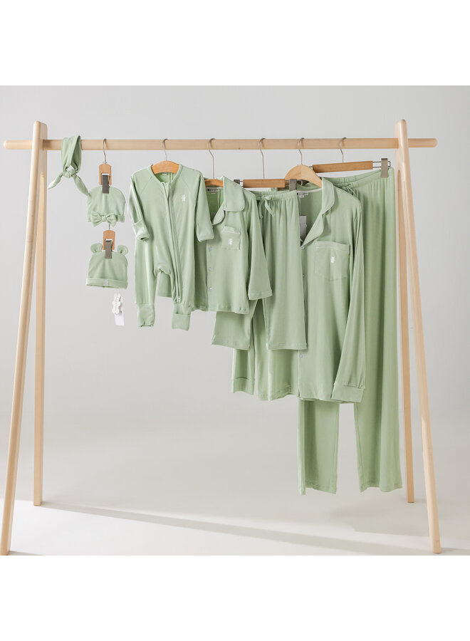 Pyjama matcha green vrouwen