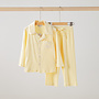 Kinder pyjama butter yellow