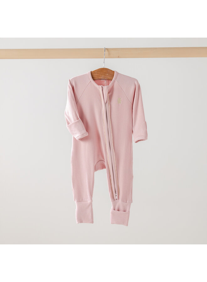 Babypakje rits rose cloud