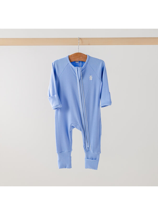 Babypakje rits ocean blue