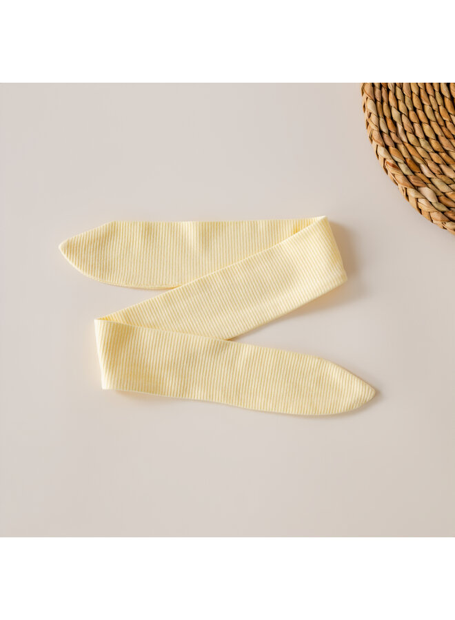 Headband butter yellow