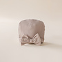 Baby hat cookie bow