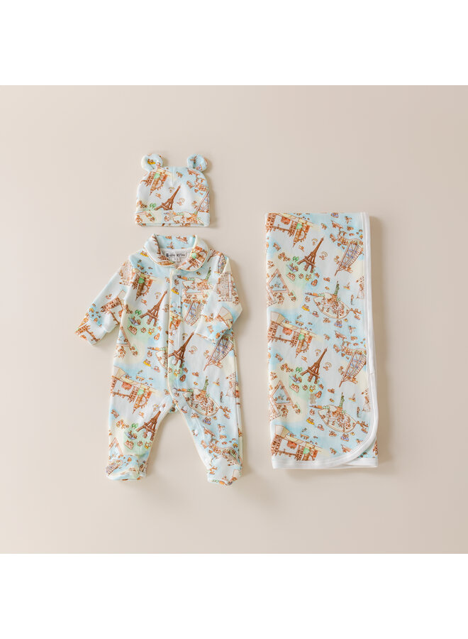 Baby gift set around the world