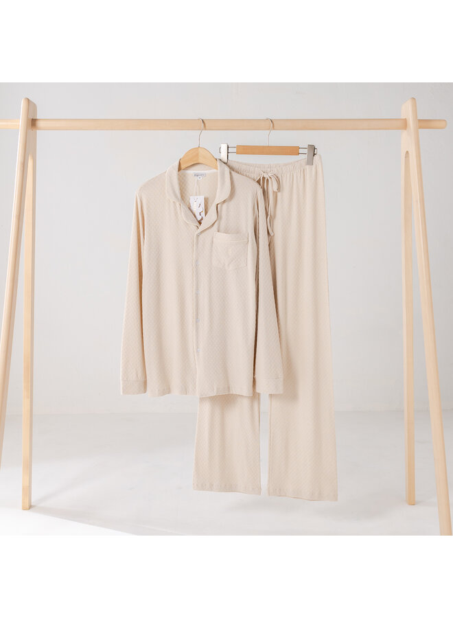 Summer pyjama beige long women