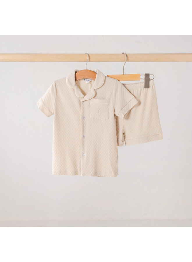 Summer pyjama short lilac kids  - Copy