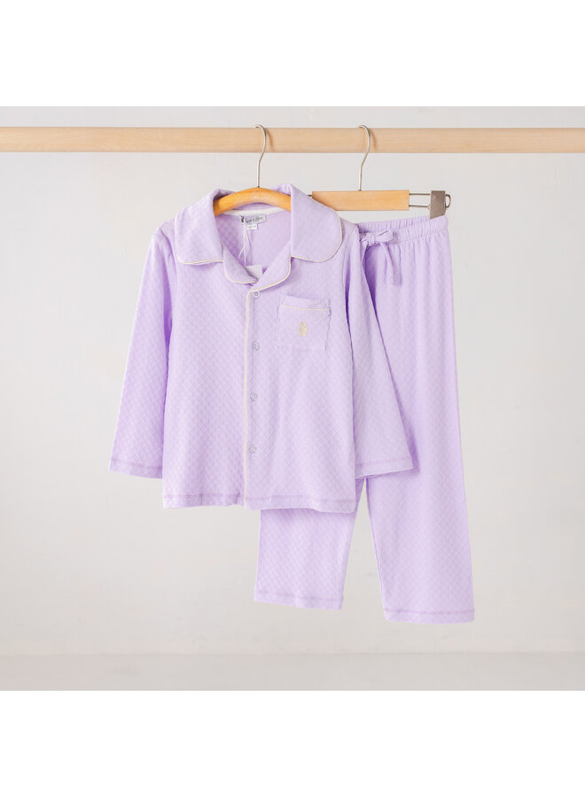 kids pyjama Lila zomer long