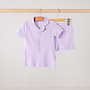 Zomer pyjama kort lila kinderen
