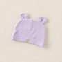 Baby hat Lilac bear summer