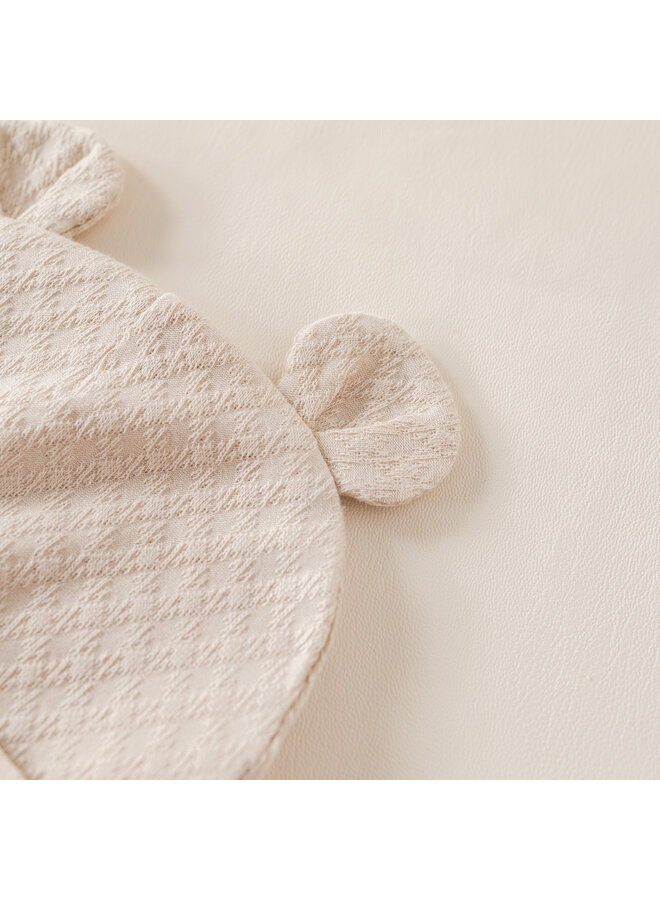 Baby hat Beige bear summer