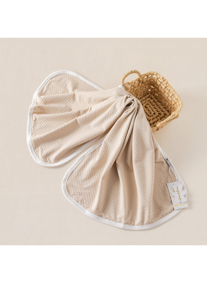 Babydeken beige zomer