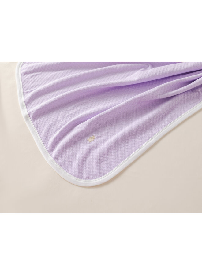 Baby blanket  lilac summer