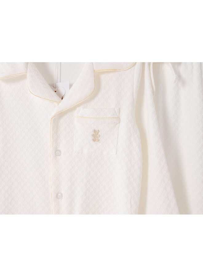 kids pyjama wit zomer lang