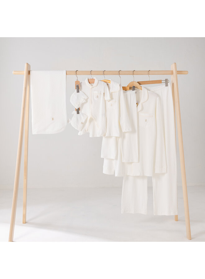 kids pyjama wit zomer lang