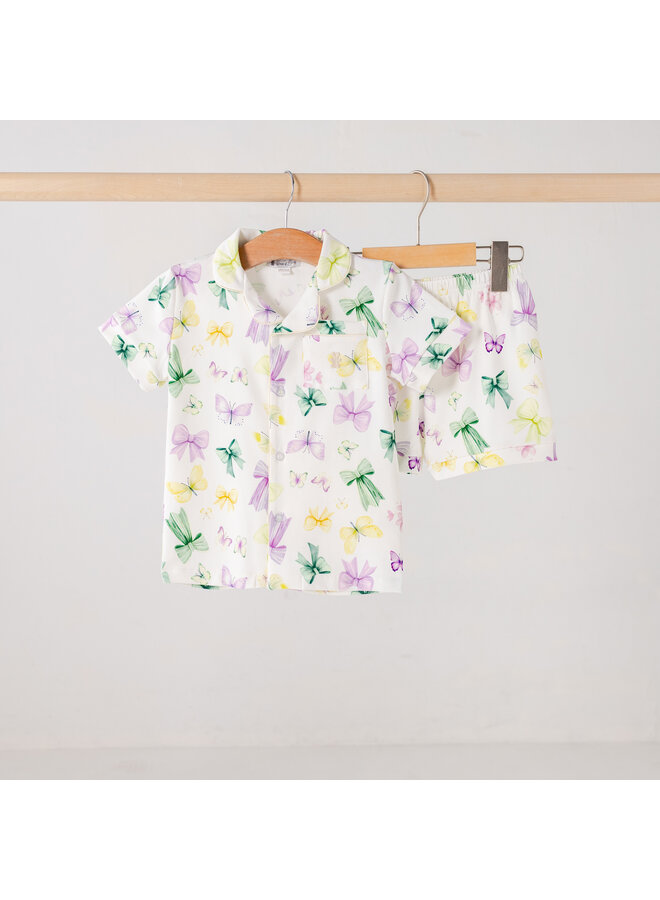 Summer pyjama short butterfly  kids