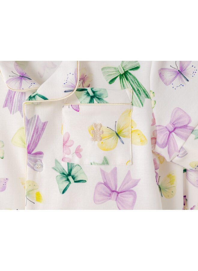 Summer pyjama short butterfly  kids