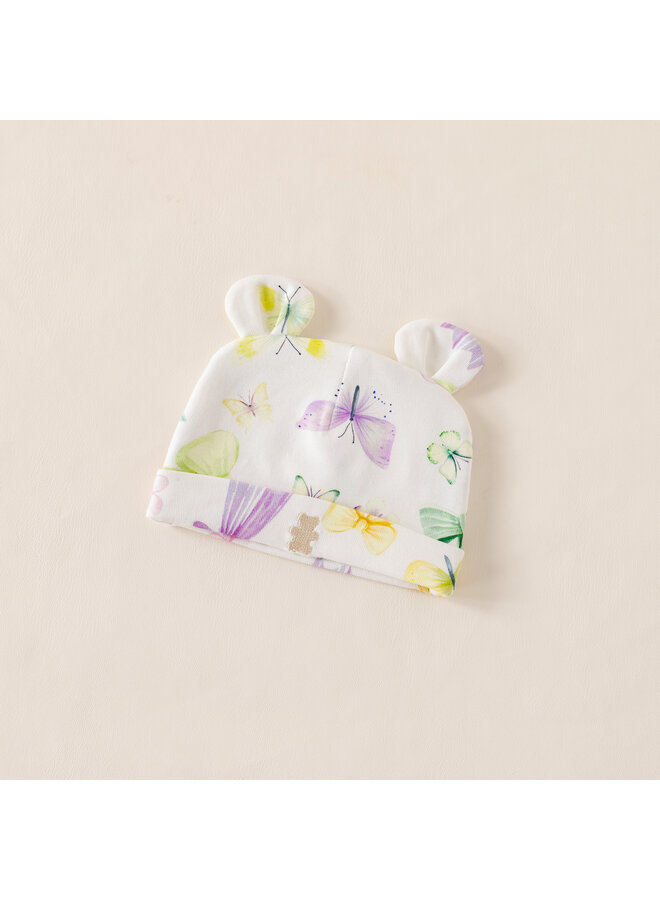 Babymuts vlinder zomer beer