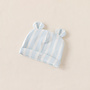Baby hat blue stripe bear summer