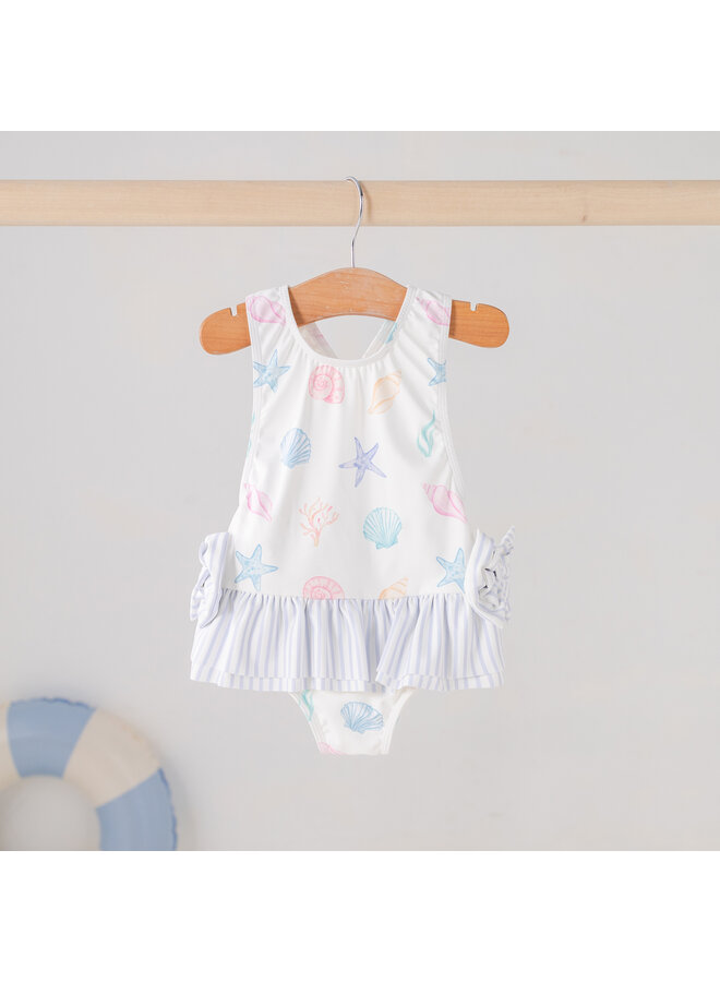 seashell bathing suit