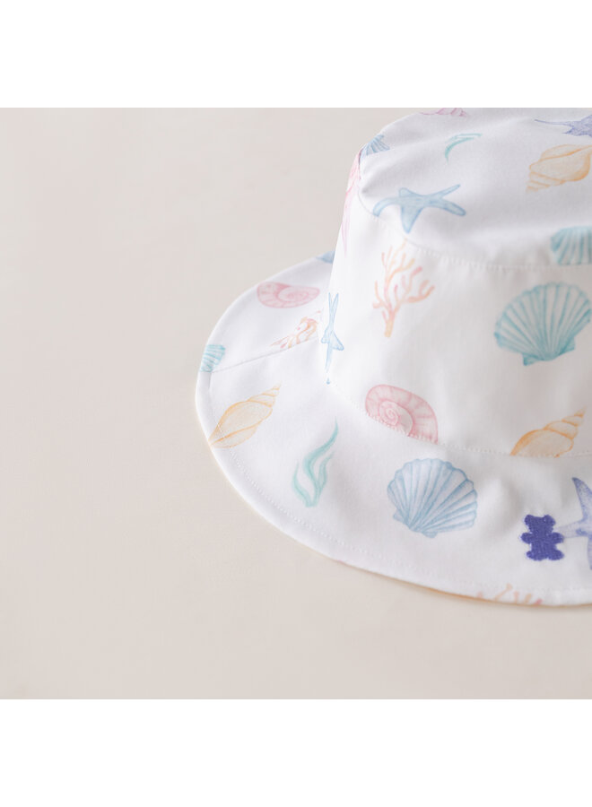 seashell sun hat boys