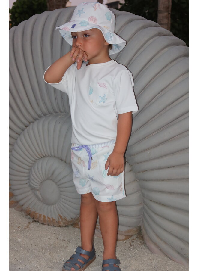 seashell zonnehoed jongens