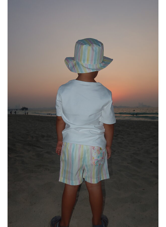 Pastel Candy sun hat boys