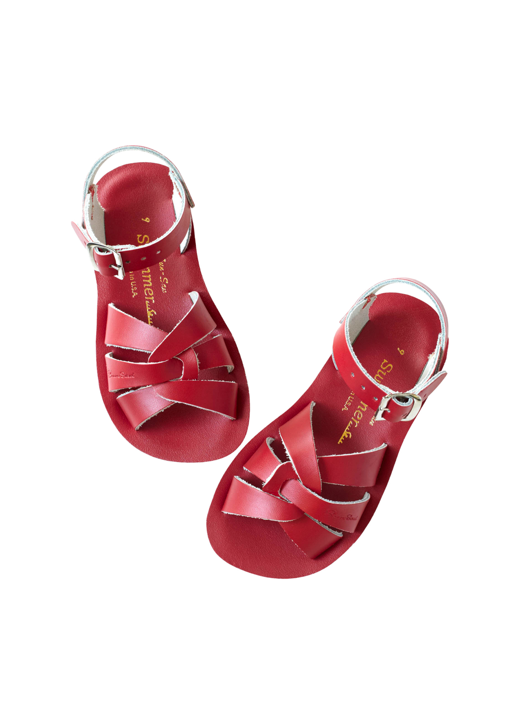 SALTWATERSANDALS SALT WATER swimmer RED