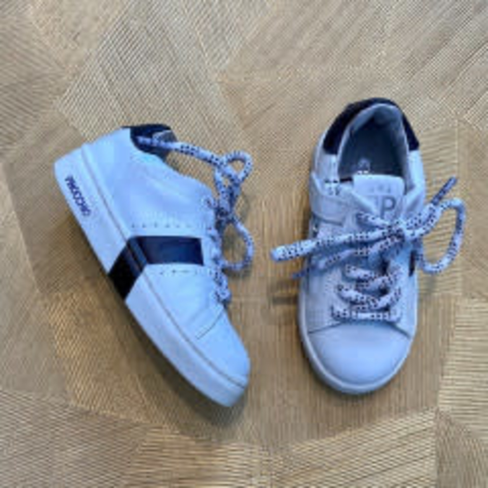 Hemd Flash Gymp - wit-blauw | the baby's corner