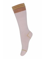 MP violet knee socks Pink Salt