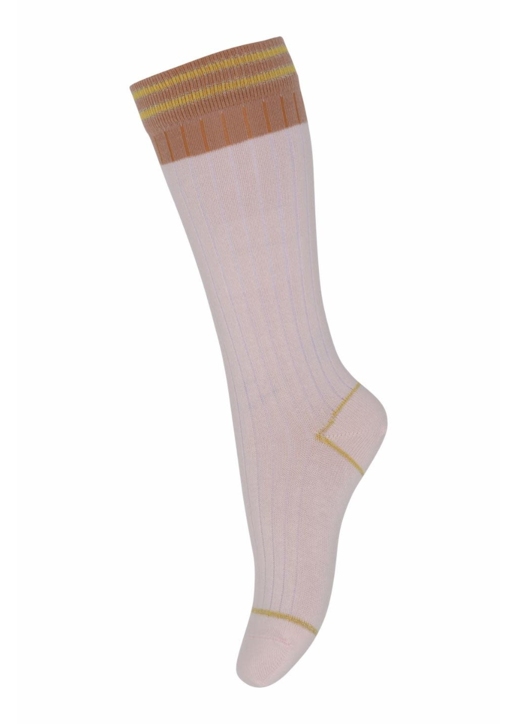 MP violet knee socks Pink Salt