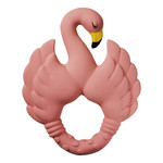 NATRUBA Teething Ring Flamingo pink