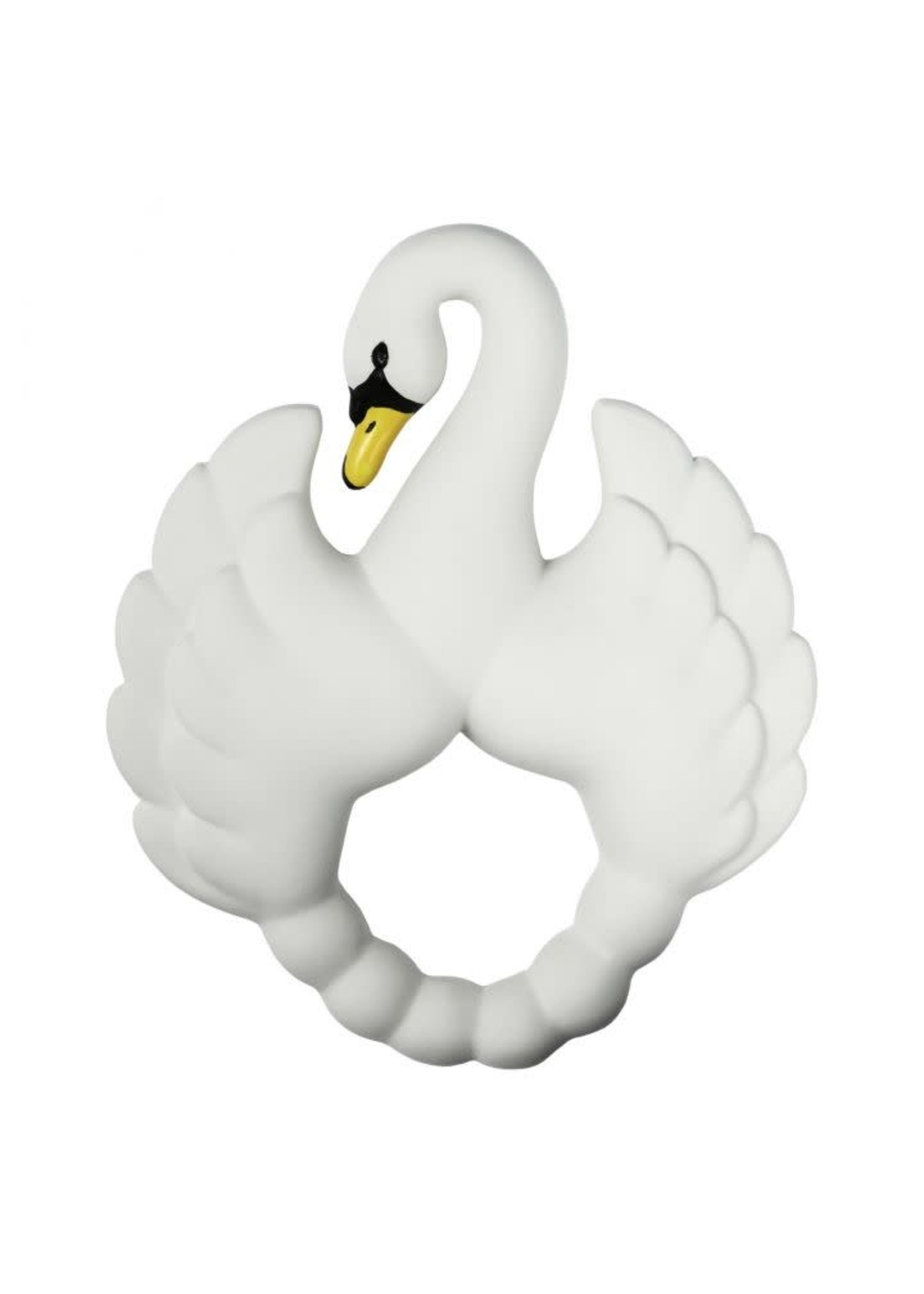 NATRUBA NATRUBA Teether Ring  Swan White