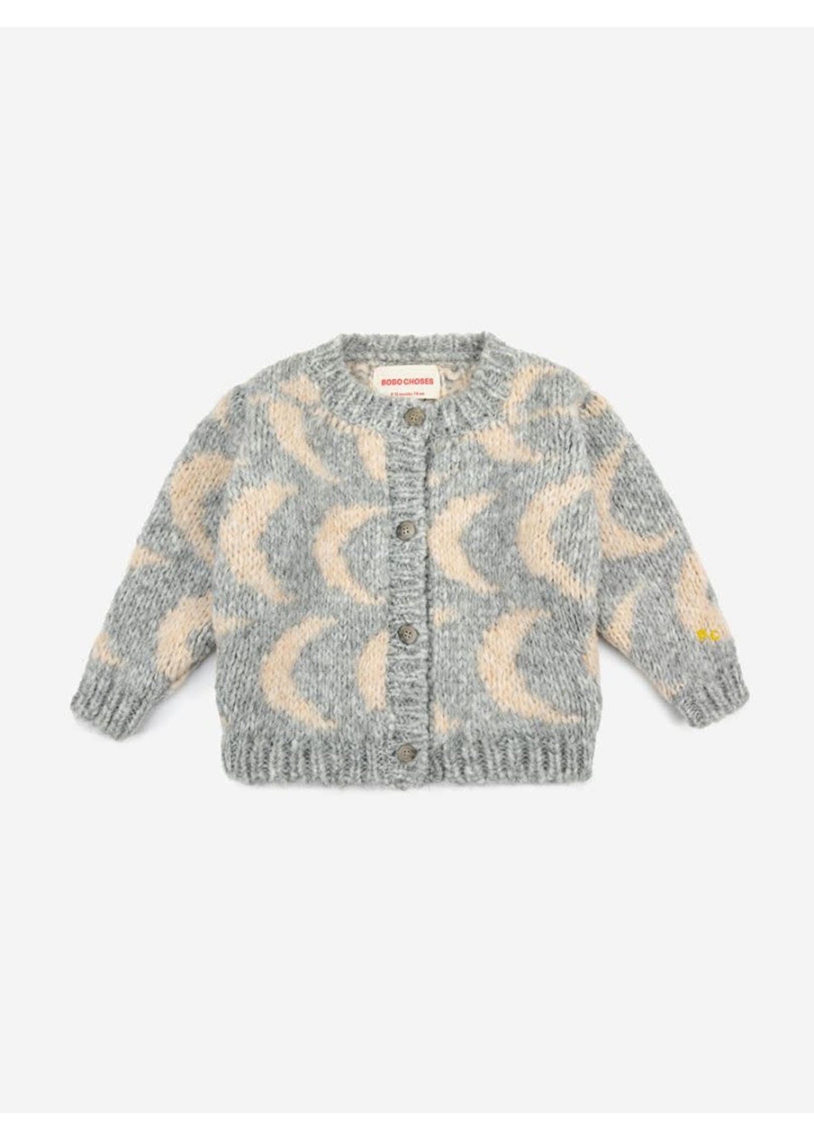 Bobo Choses jacquard cardigan BOBOCHOSES カーディガン