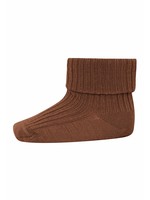 MP Denmark wool rib baby socks bruin