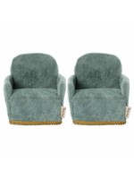 MAILEG miniature chair STOEL set 2x