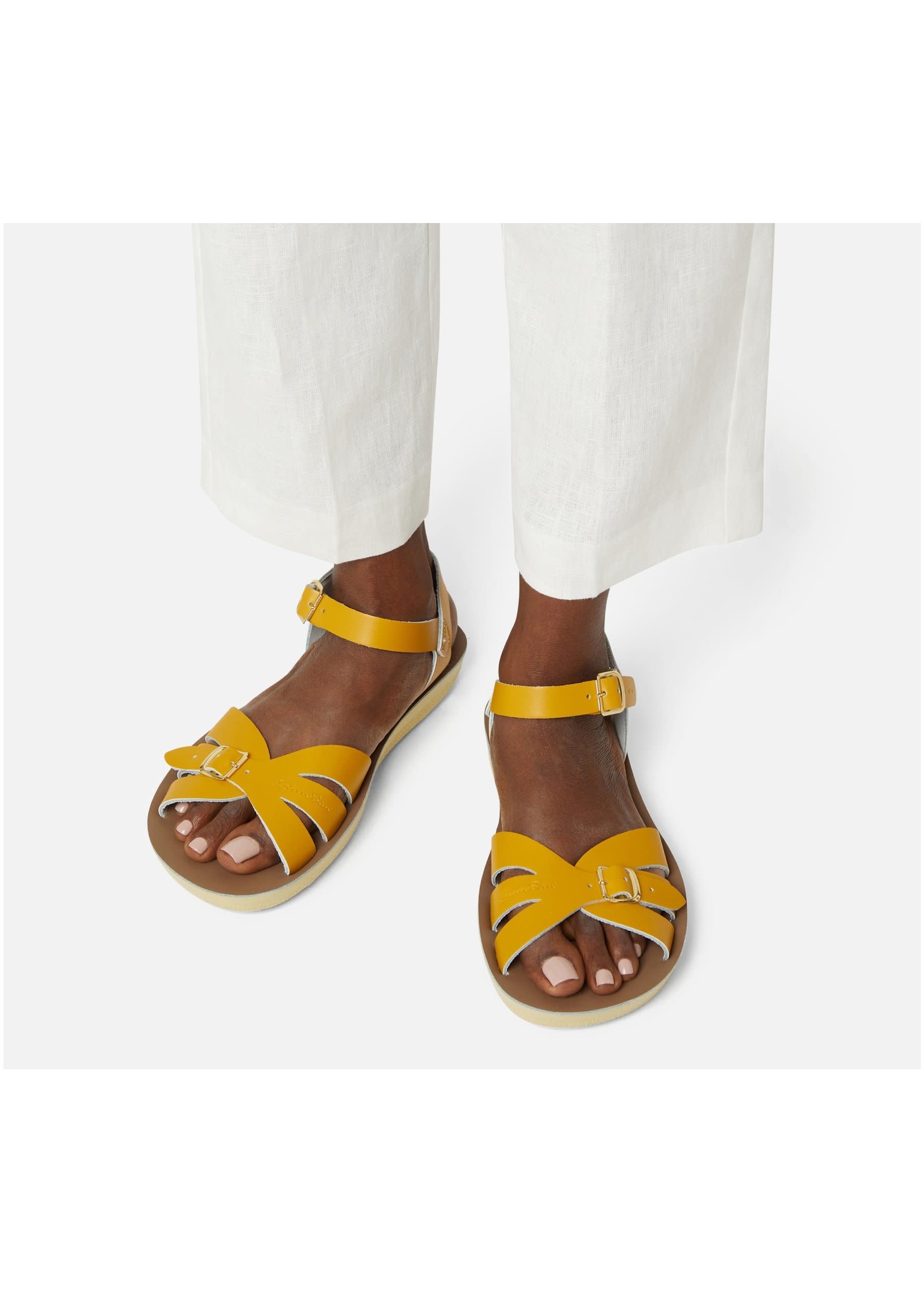 SALTWATERSANDALS SALT-WATER Boardwalk MUSTARD