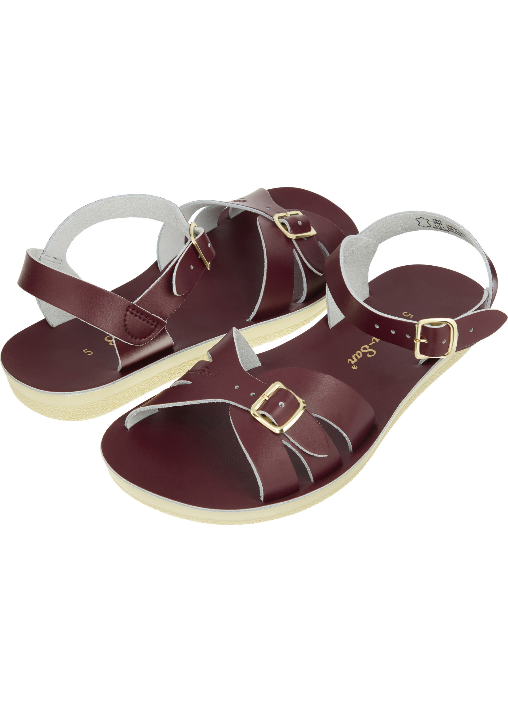 SALTWATERSANDALS SALT-WATER Boardwalk Adult Claret