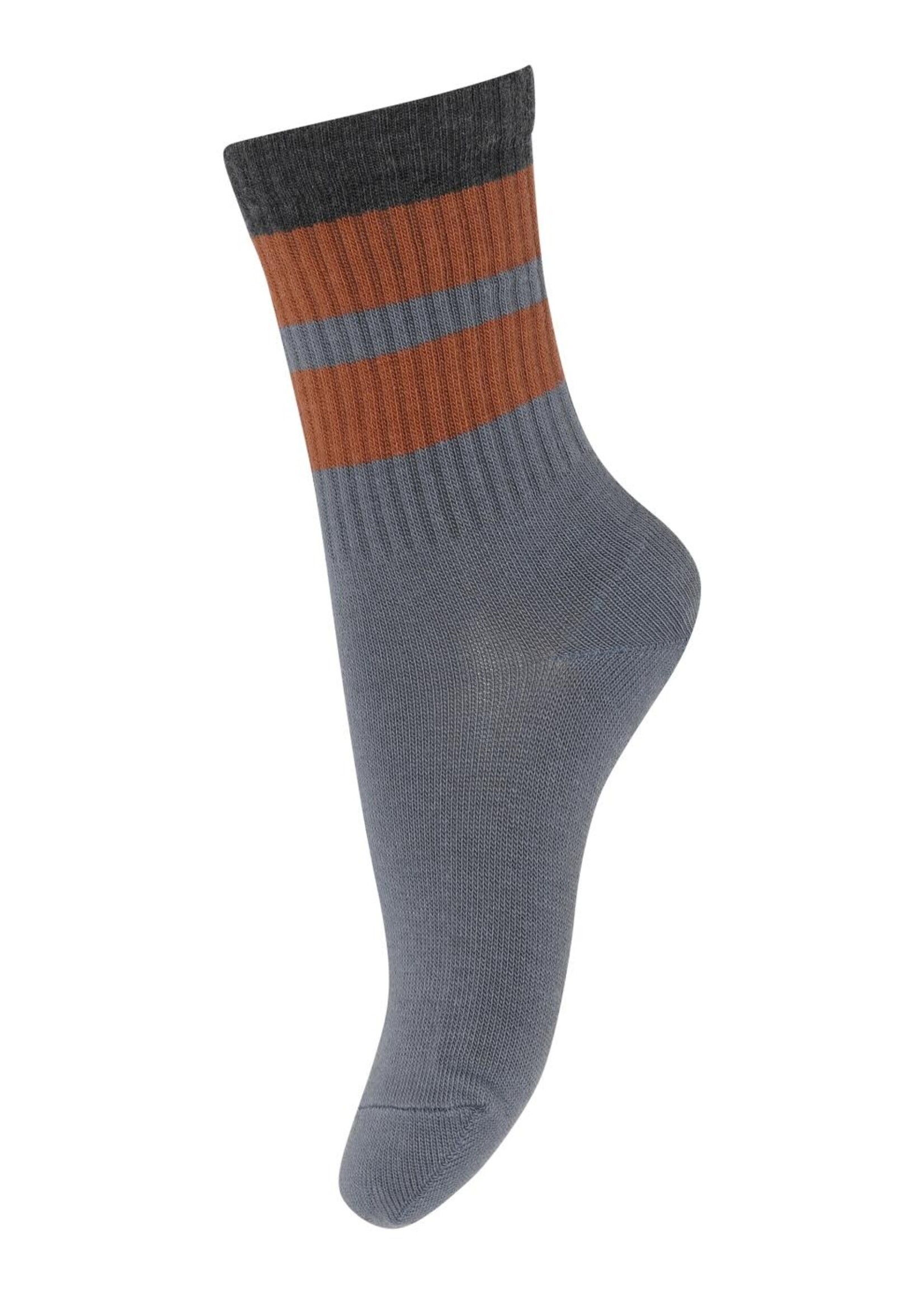 MP DENMARK MP DENMARK socks rib stone blue