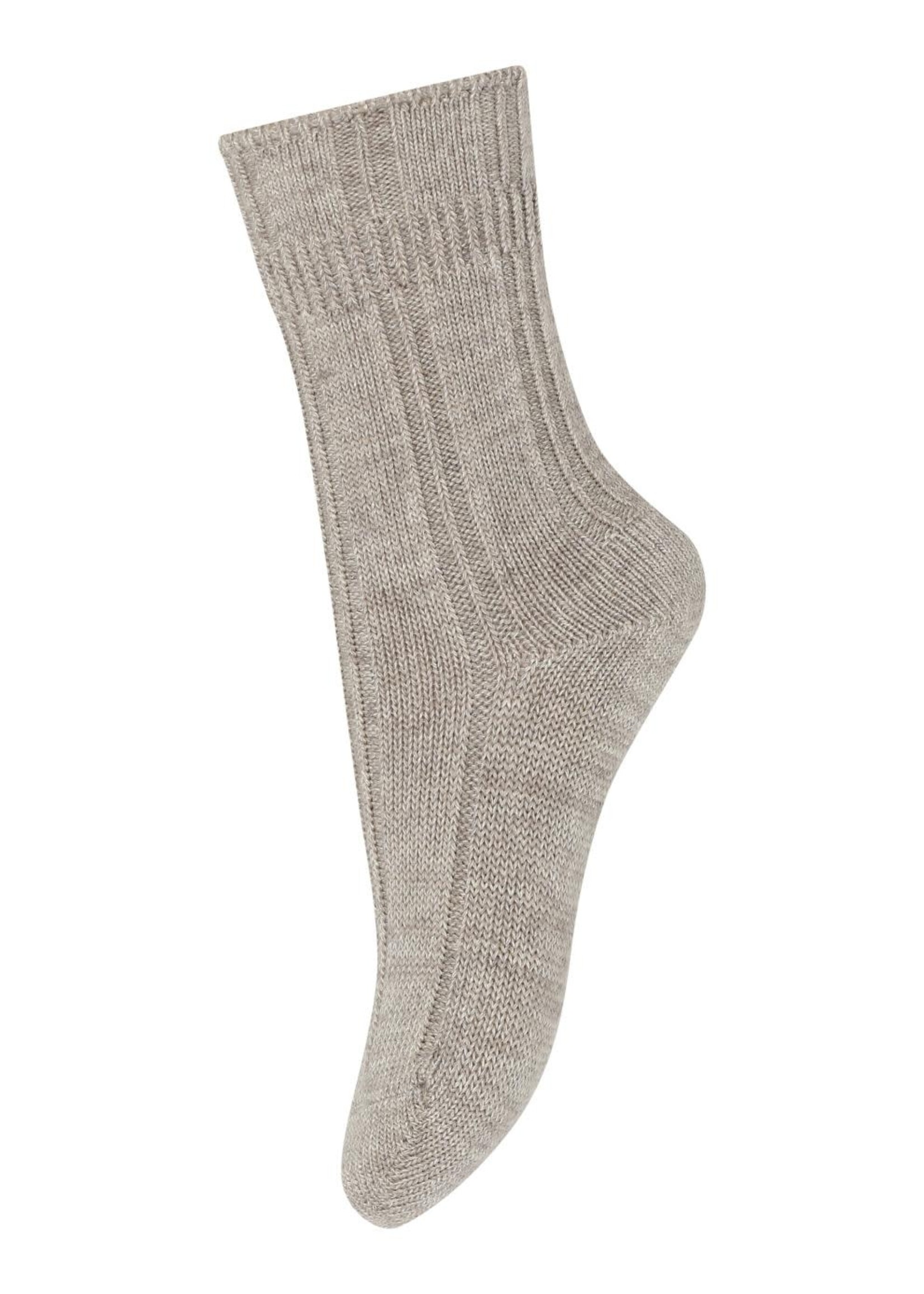 MP DENMARK MP DENMARK socks BEE light brown melange