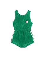 THE CAMPAMENTO CAMPAMENTO playsuit groen badstof