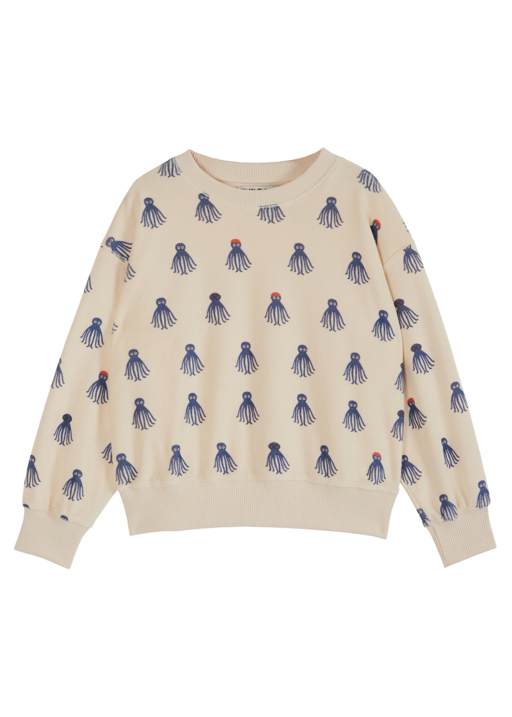 EMILE ET IDA EMILE&IDA sweatshirt CREME OCTOPUS