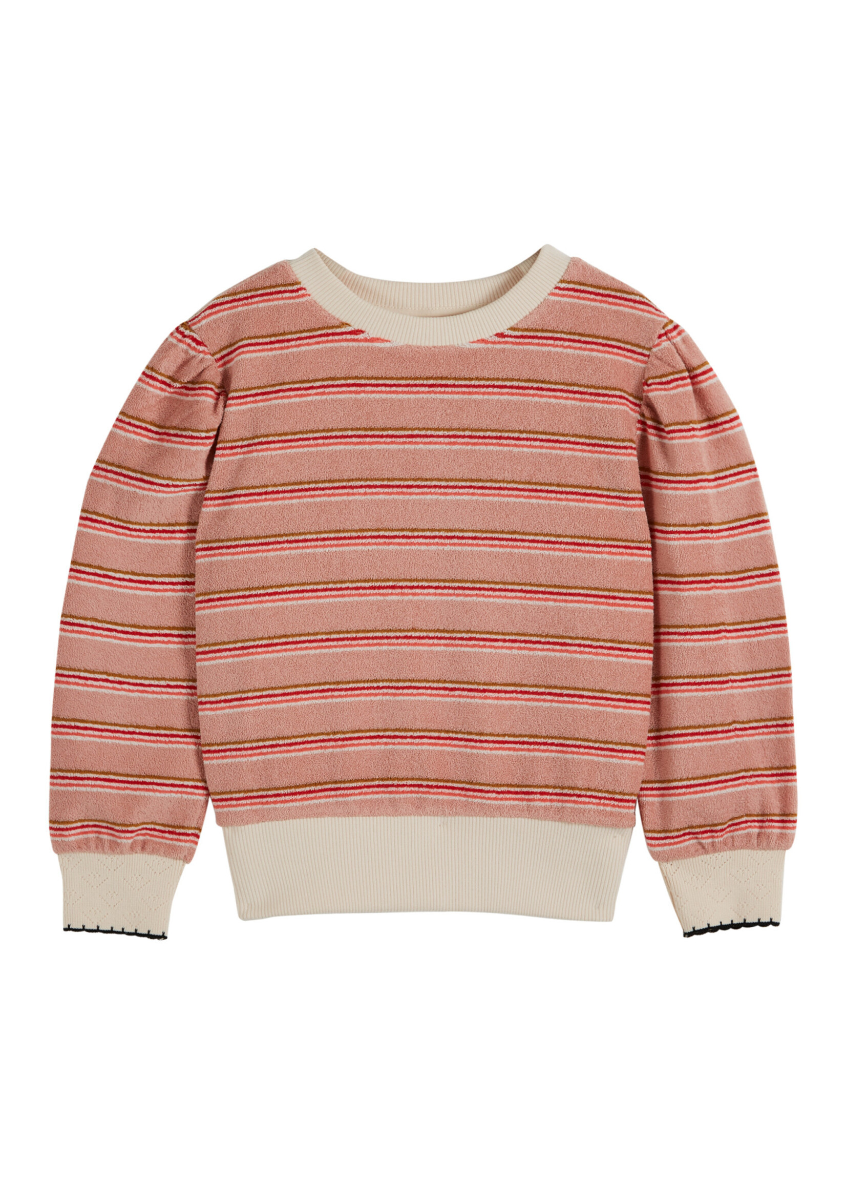 EMILE ET IDA EMILE&IDA sweatshirt RAYURE ROSET