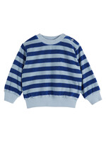 EMILE ET IDA EMILE&IDA baby sweatshirt RAYURE CELESTE