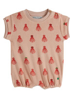 EMILE ET IDA EMILE&IDA baby JUMPSUIT OCTOPUS ROUGE