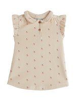 EMILE ET IDA EMILE&IDA baby dress PETITE COEUR ROSE