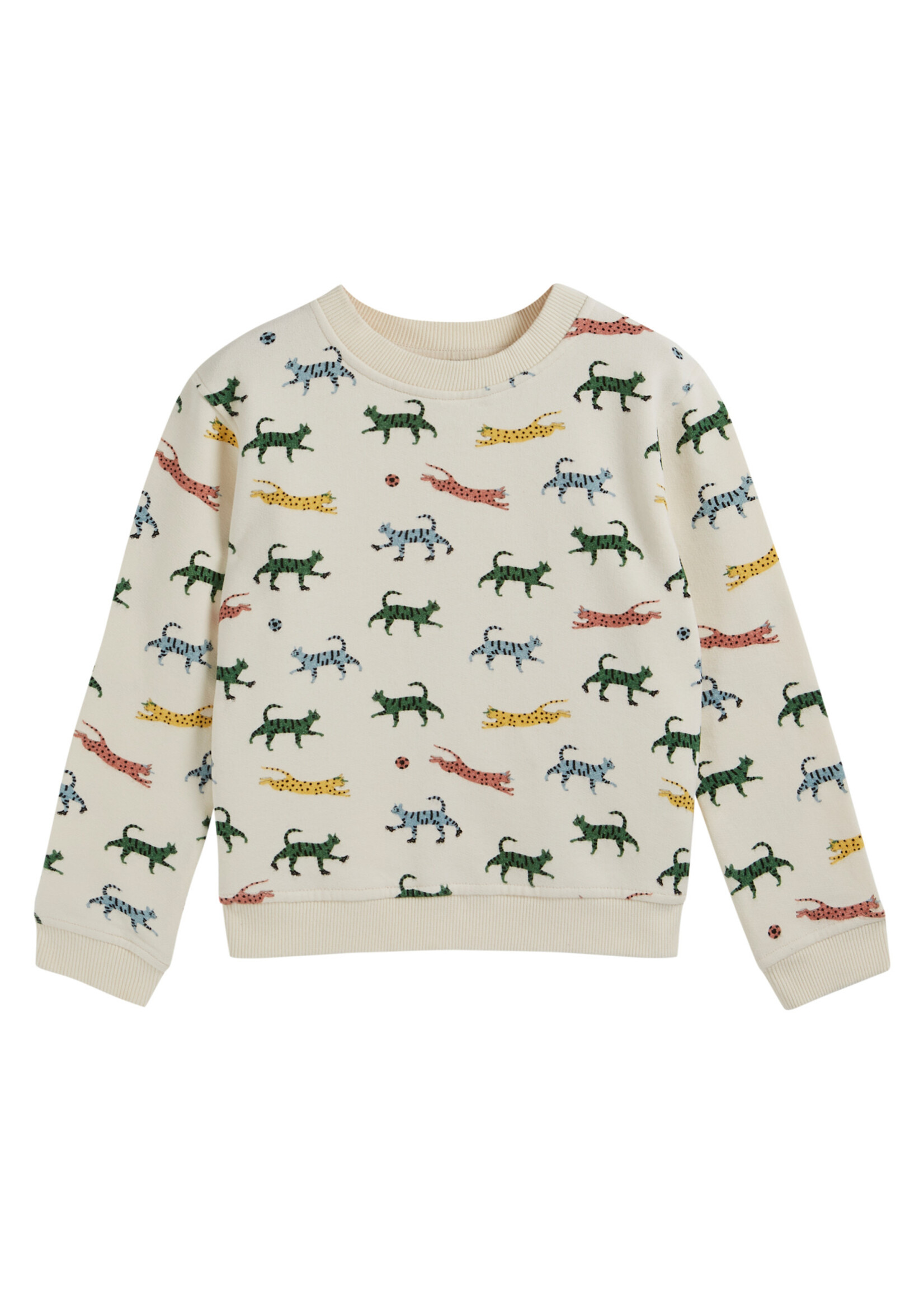 EMILE ET IDA EMILE&IDA sweatshirt ALL OVER CAT